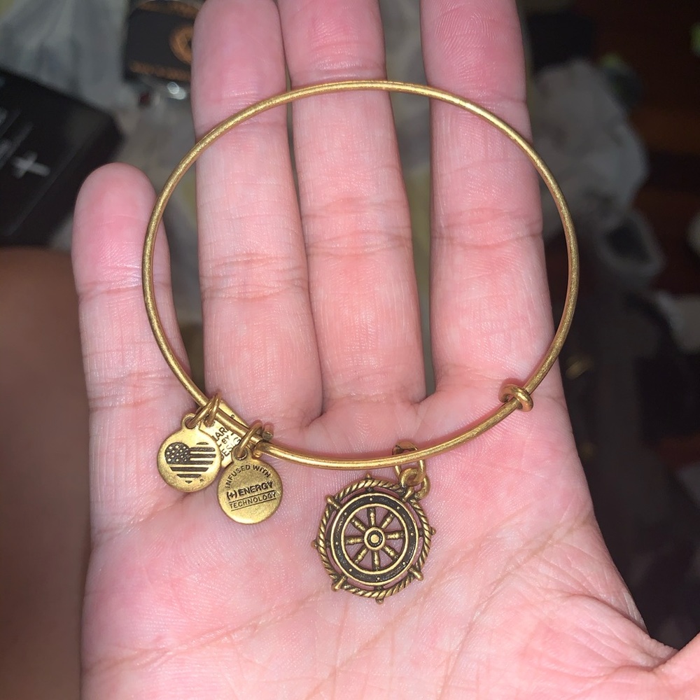 alex and ani ships wheel bracelet